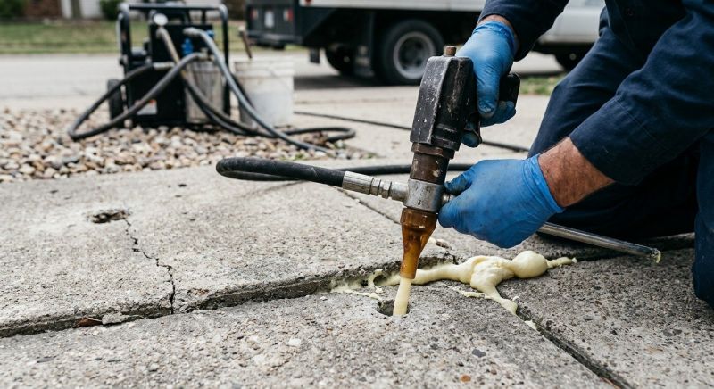 Concrete Poly Jacking in San Antonio, TX
