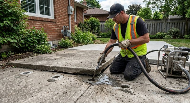 Concrete Poly Jacking in Corpus Christi, TX