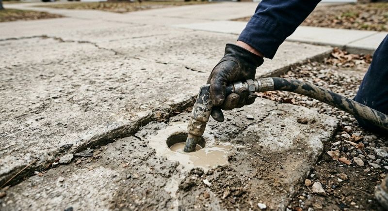 Sunken Patio Repair in Des Moines, IA